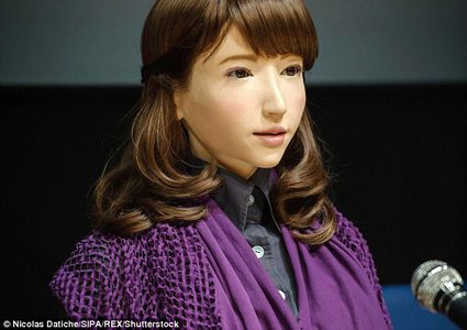 الروبوت إريكا مذيعة أخبار بتلفزيون ياباني قريباً