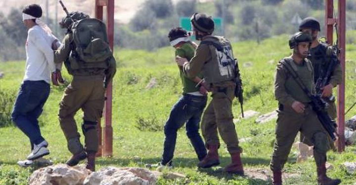 الاحتلال يعتقل 4 شبان من مدينة جنين وبلدة برقين