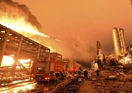 قتيل وجرحى بانفجار في مصنع كيميائي بالصين