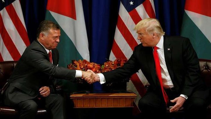 العاهل الأردني: الدور الأمريكي ضروري لأي حل