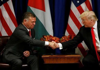 العاهل الأردني: الدور الأمريكي ضروري لأي حل