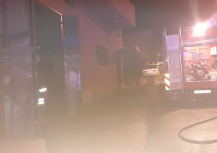 إخماد حريق اندلع بمطعم في جنين