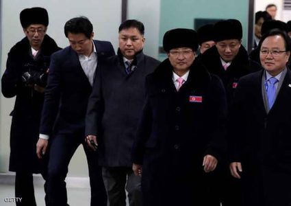 وفد من كوريا الشمالية وصل لكوريا الجنوبية من أجل الأولمبياد