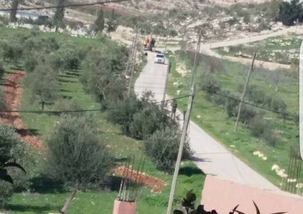 الاحتلال يهدم منزلاً قيد الإنشاء شرق نابلس