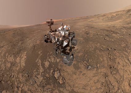 عدوى السيلفي تصل الى المريخ !