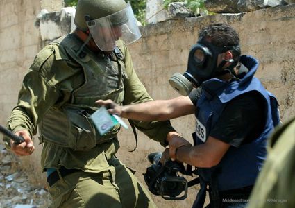 31 انتهاكاً إسرائيلياً بحق الصحفيين خلال شهر كانون الثاني