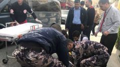 انقاذ مواطن سقط في مصرف مياه بمدينة بيت لحم