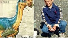 طفل يحفر اسمه في التاريخ باكتشاف بقايا ديناصور!