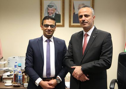 مسؤولون عالميون وفلسطينيون خلال زيارة لمركز الإعلام.. نشهد احترافية في الصحافة الفلسطينية