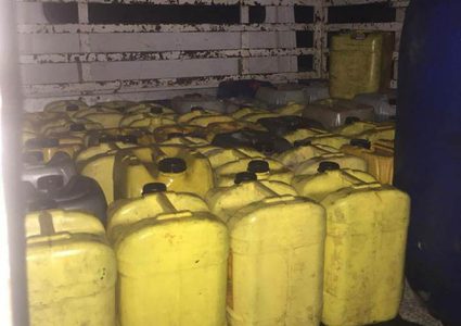 ضبط ألف لتر سولار مهرب