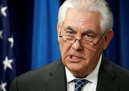 تيلرسون يزور الأردن وتركيا ولبنان ومصر والكويت الأسبوع المقبل