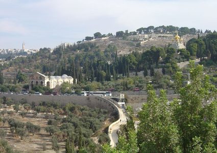 مشروع منتزه تهويدي جديد في جبل الزيتون بالقدس