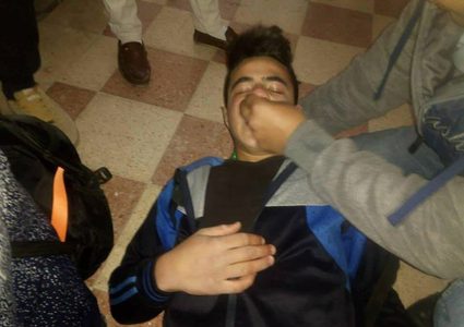 الاحتلال يحتجز معلمات مدرسة قرطبة ويلقي قنابل غاز اتجاه مدارس