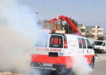 الاحتلال يطلق النار على سيارة إسعاف بالبيرة