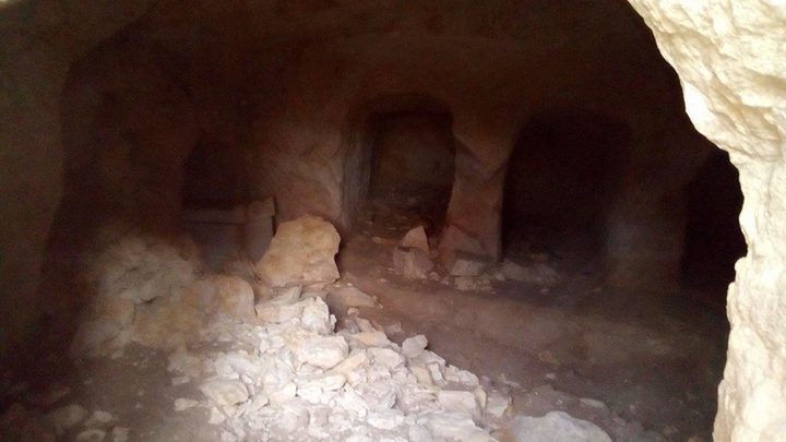 اكتشاف مقبرة اثرية تعود الى الفترة البيزنطية