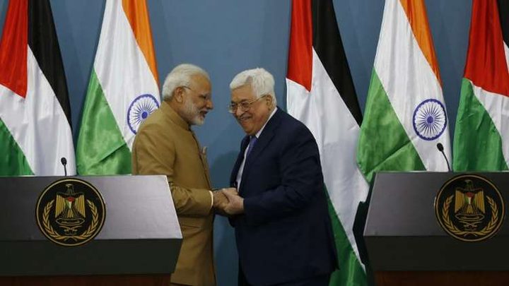 رئيس وزراء الهند: نأمل أن تكون فلسطين حرة قريبا ولا حل إلا بالحوار