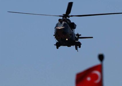 أردوغان يؤكد إسقاط مروحية عسكرية تركية خلال العمليات العسكرية في شمال سوريا