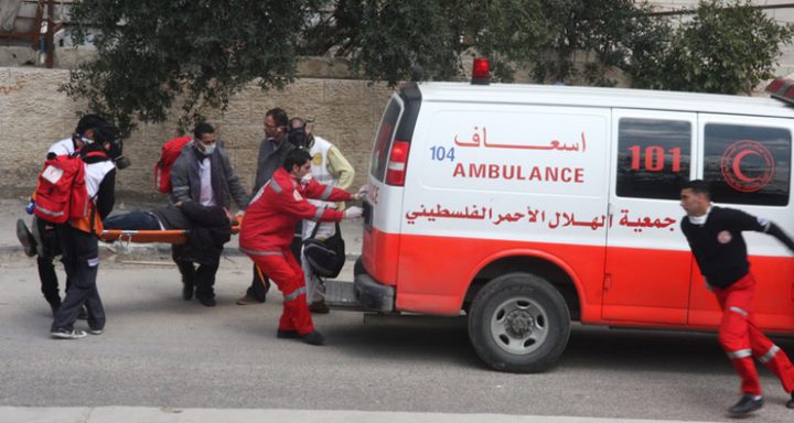 إصابة 8 مواطنين في حادثي سير غرب غزة