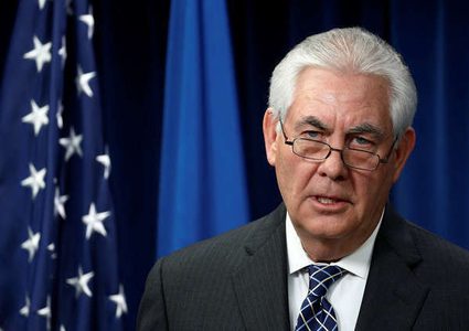 تيلرسون يصل مصر ضمن جولة شرق أوسطية