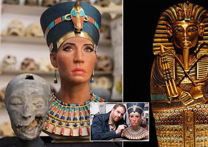 وجه الساحرة الملكة نفرتيتي يعود إلى الحياة