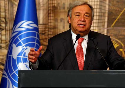 غوتيريش يدعو إلى وقف فوري للتصعيد في سوريا