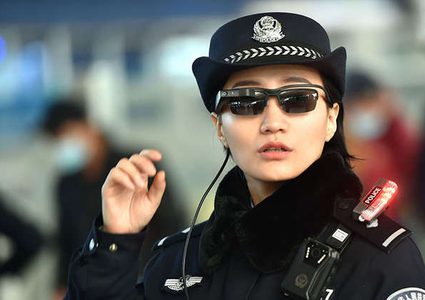 نظارات ذكية للتعرف على المجرمين