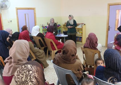 طوباس: لقاء تعريفي بالروضة الصديقة للبيئة