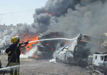 الدفاع المدني يتعامل مع 24 حادث حريق وإنقاذ أمس