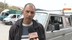 معاناة سائقي شاحنات النقل في نابلس(فيديو)