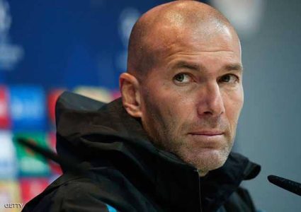 زيدان: تركيزي منصب على مباراة الغد ضمن الدور ثمن النهائي لدوري أبطال أوروبا
