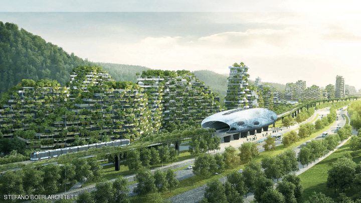 تشيد أول مدينة "مغطاة بالغابات" في العالم