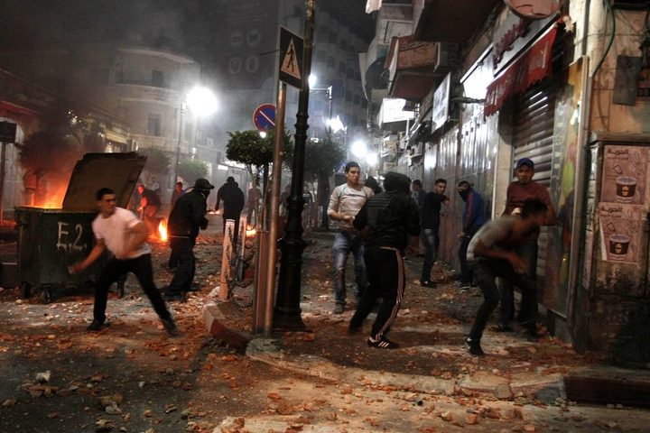 اصابة شاب بالرصاص في مواجهات نابلس