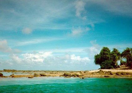 ازدياد مساحة الجزر رغم ارتفاع مياه البحار!