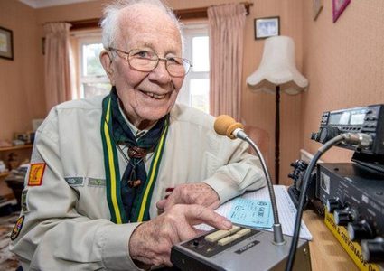 أقدم زعيم كشفي في العالم!