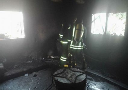 السيطره على حريق منزل في جنين