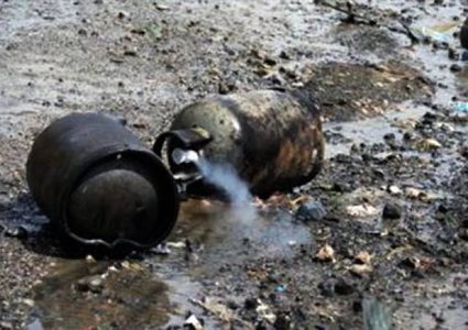 إصابة مواطن بإنفجار أسطوانة غاز داخل منزل