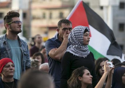 تظاهرة في تونس لنصرة القدس وتجريم التطبيع مع الاحتلال