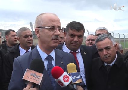 افتتاح خط ناقل للمياه في بلدة عقابا (فيديو)