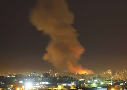 طيران الاحتلال الحربي يستهدف أرض زراعية شرق رفح