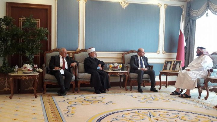 الهباش يلتقي وزير الأوقاف القطري ويدعوه لزيارة القدس والمشاركة في مؤتمر بيت المقدس