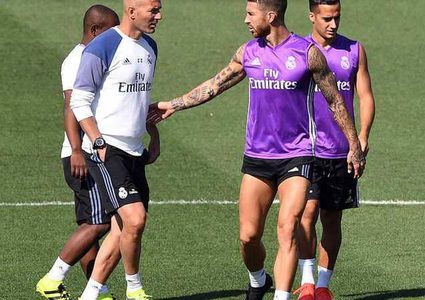 زيدان يرد على تصريحات راموس