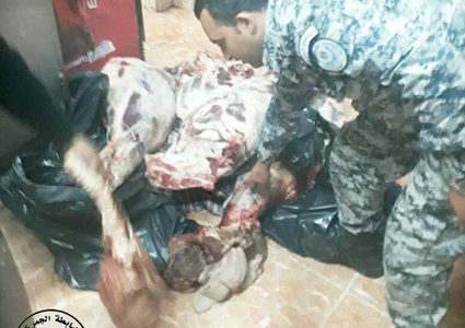ضبط لحوم غير صالحة للإستهلاك الأدمي (صور)