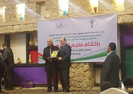 اختتام مخيم القدس لأطفال الشلل الدماغي والسرطان في غزة