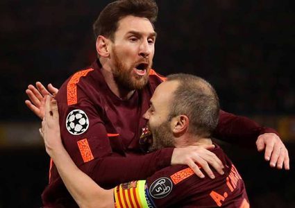 تعادل لبرشلونة.. وخماسية للبايرن