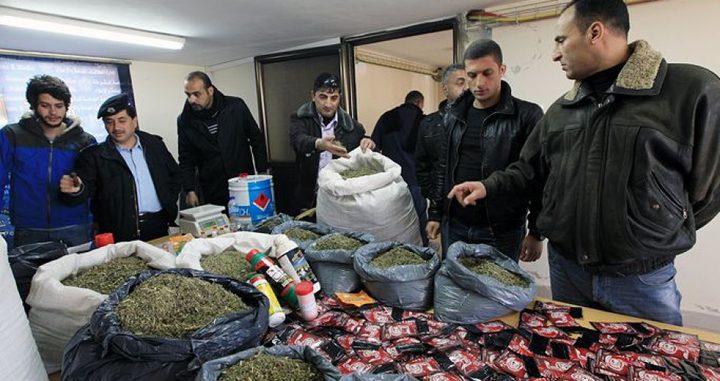 ضبط معمل لتصنيع المواد المخدرة