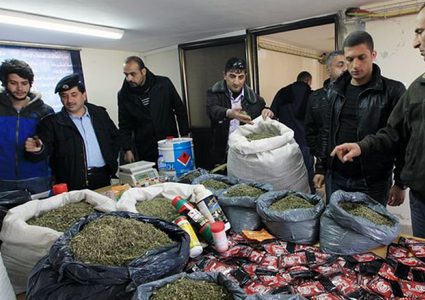 ضبط معمل لتصنيع المواد المخدرة