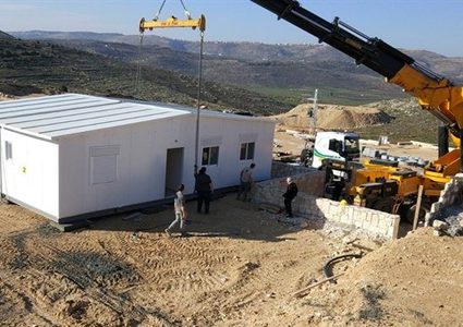 توسع استيطاني جديد جنوب نابلس