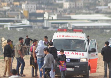 إصابة شاب برصاص الاحتلال شرق البريج