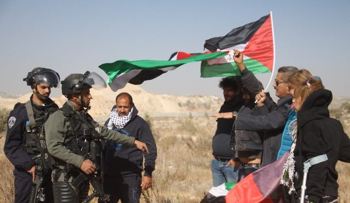 مسيرة بلعين تندد باعلان ترامب المشؤوم