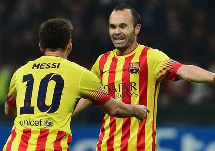 كلمات مؤثرة من ميسي إلى قائد برشلونة